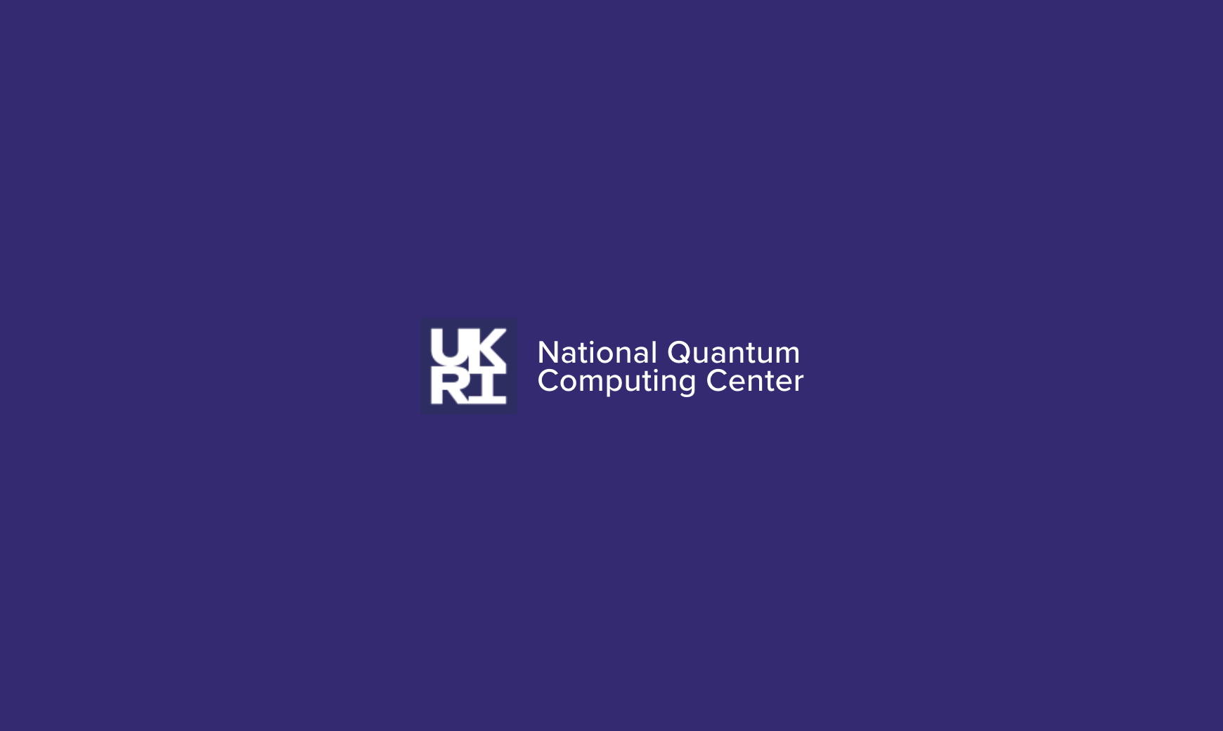National Quantum Computing Centre (NQCC) logo displayed on purple background