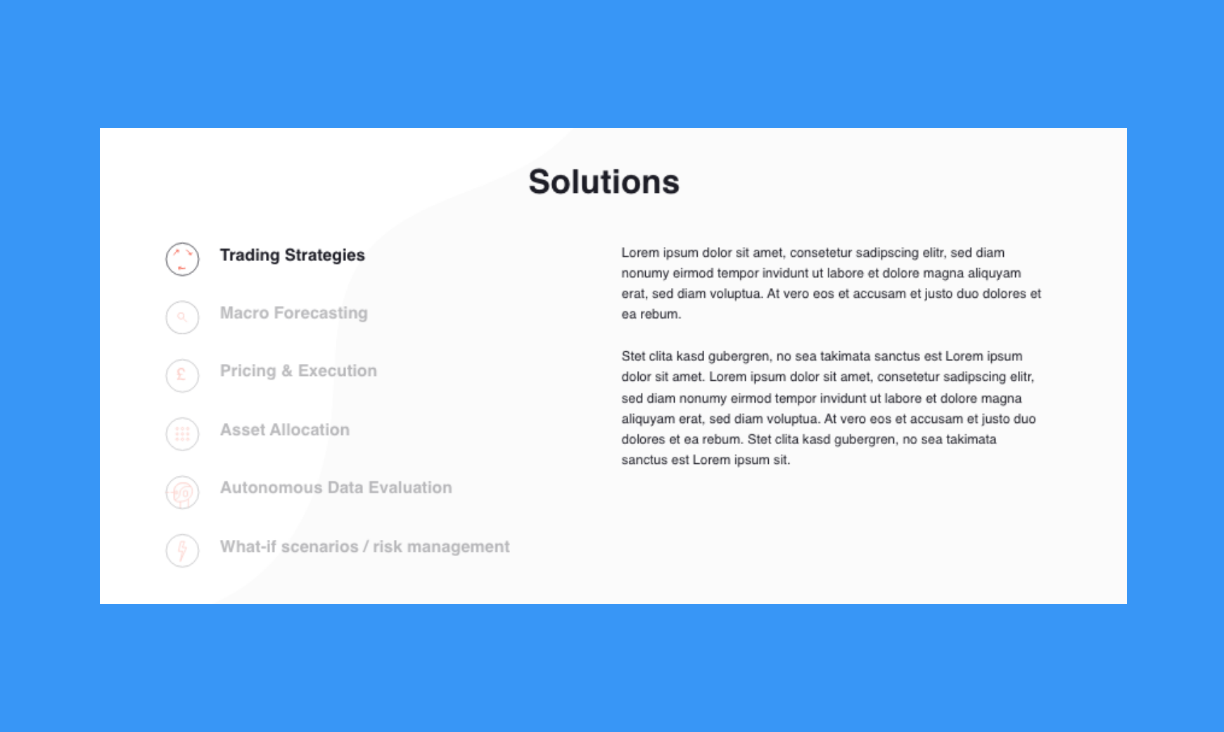 causaLens bespoke B2B web design of service listing page