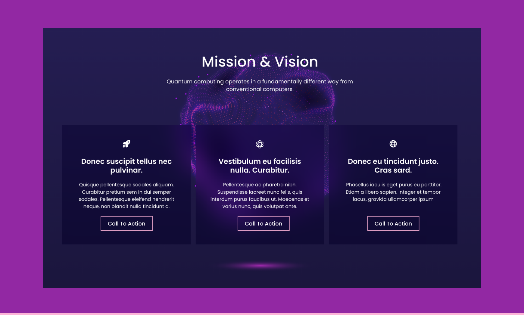 National Quantum Computing Centre (NQCC) bespoke web design mission & values page