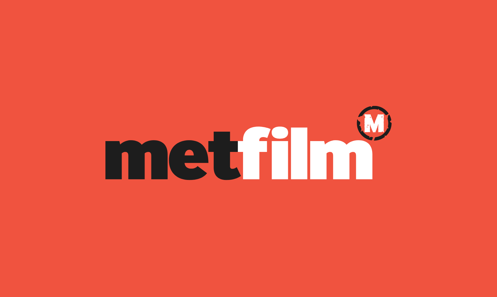 MetFilm School's logo displayed on red background