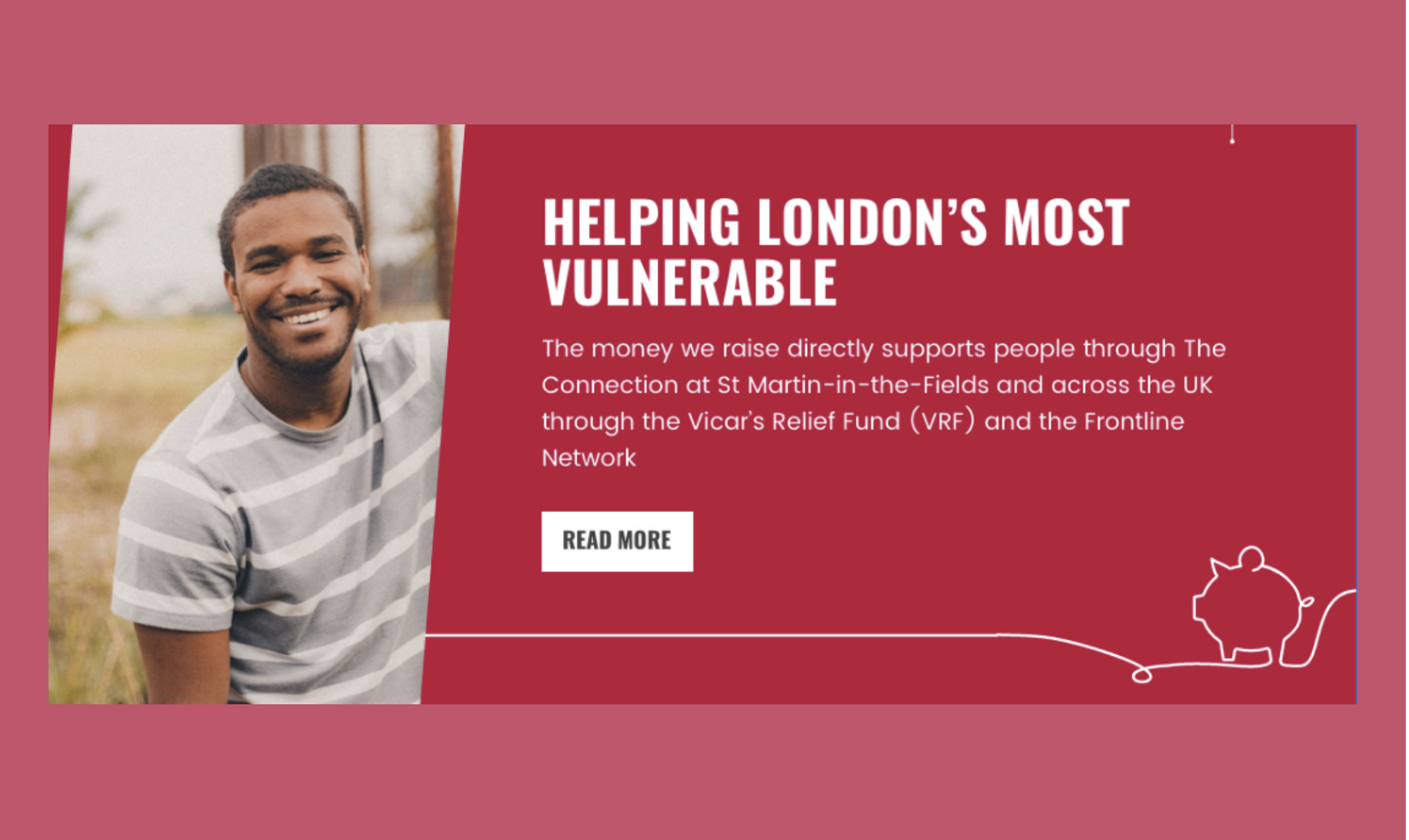 St Martin-in-the-Fields bespoke web design services section