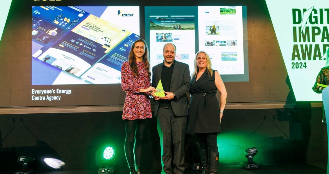 Digital Impact Awards Energy and Utilities Contra Agency