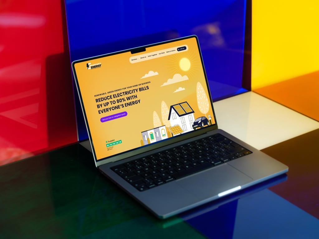 Everyone's Energy web design