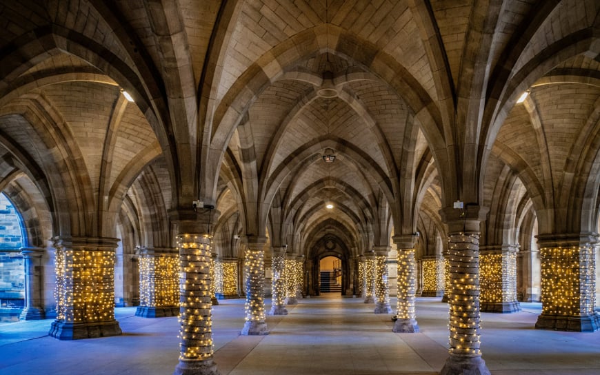 glasgow university architecture