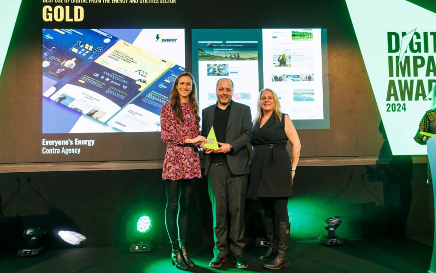 Digital Impact Awards Energy and Utilities Contra Agency