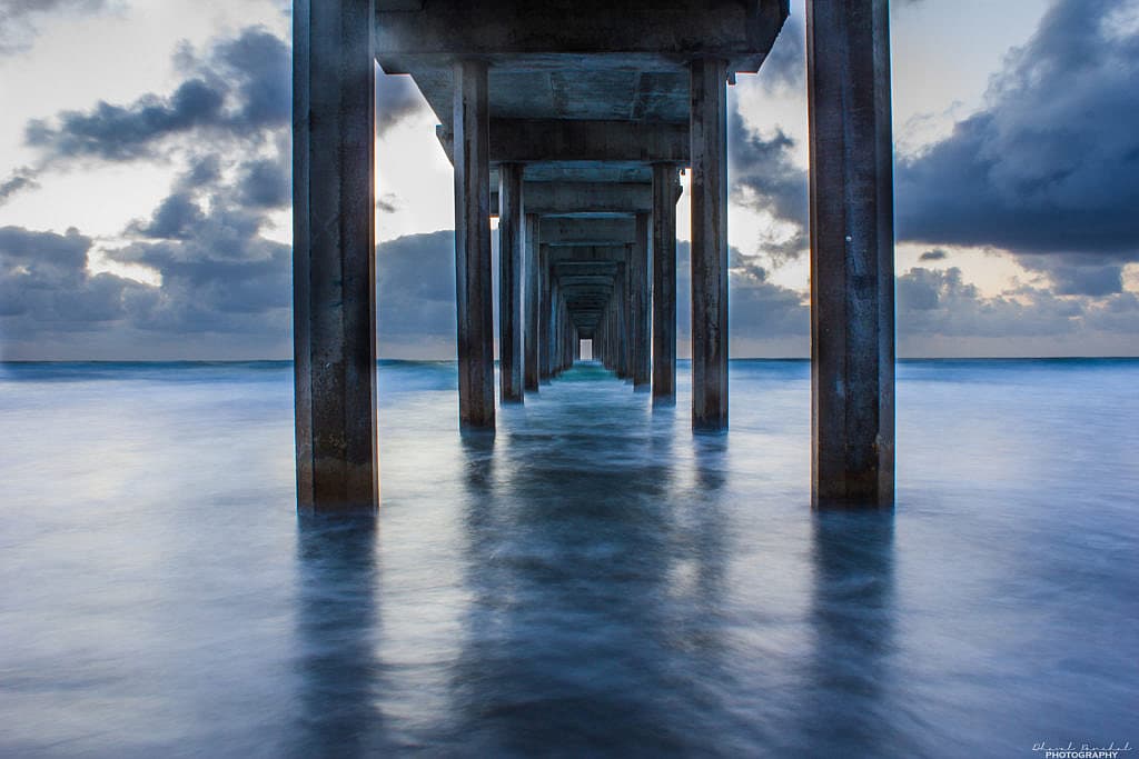 Image of pier going out into distance- abstract of the future of SEO