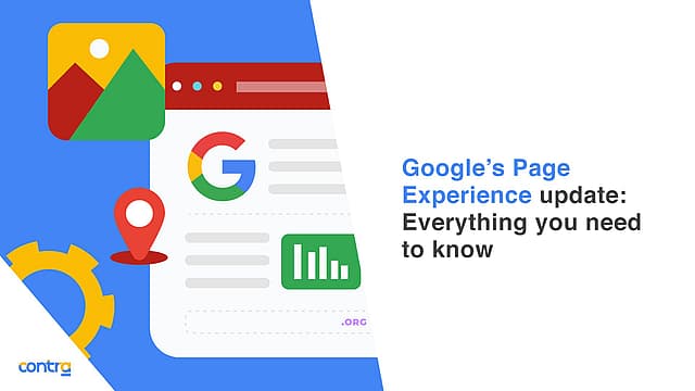an image showing google's page experience update