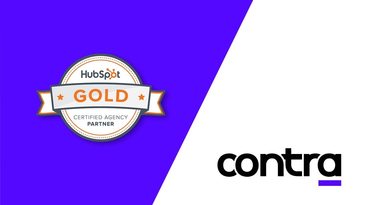 Contra Agency Certified HubSpot Gold Partner