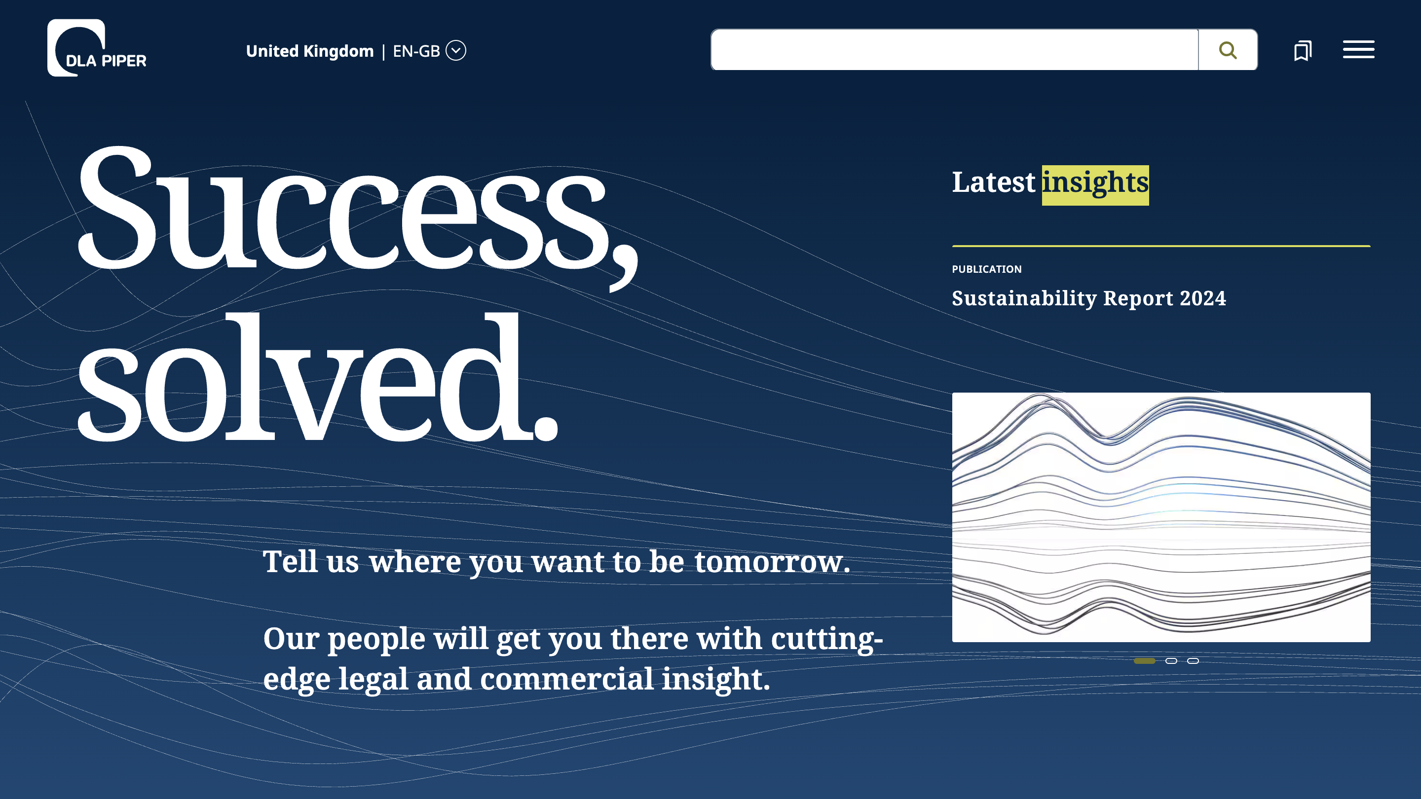 DLA Piper law firm website home page